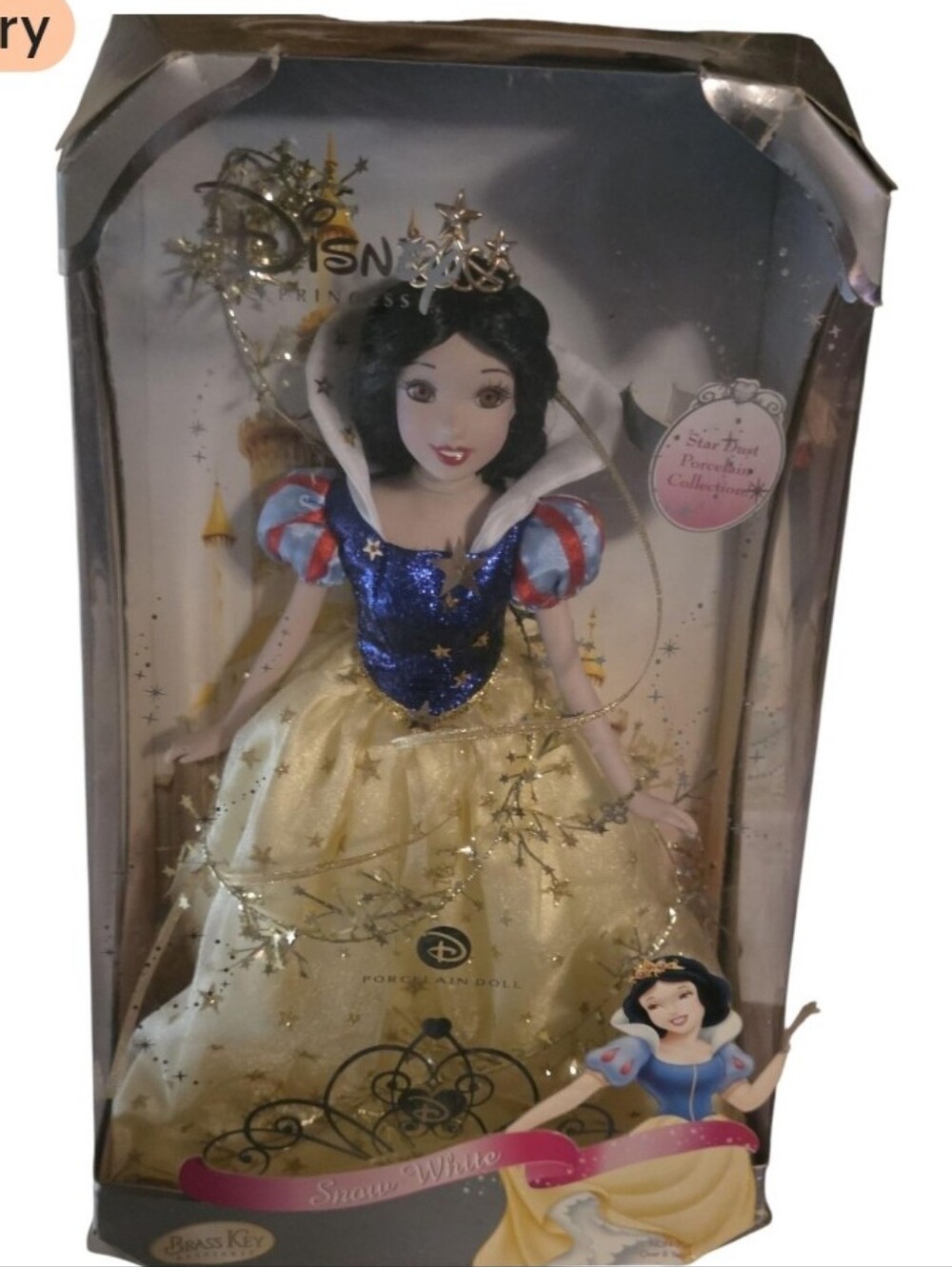 Disney Snow White Sparkle Princess Doll - Gold & Blue